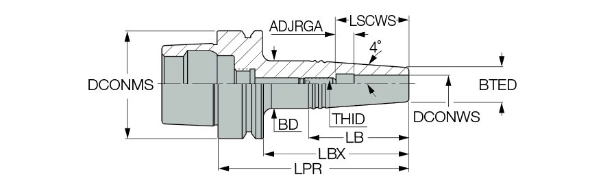 HSK E50 SRK12X45